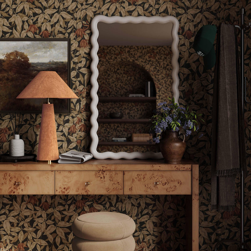 Graham Terracotta Velvet Table Lamp