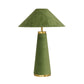 Graham Moss Green Velvet Table Lamp