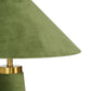 Graham Moss Green Velvet Table Lamp
