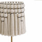 Tutu Cream Cotton Tasseled Floor Lamp