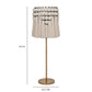 Tutu Cream Cotton Tasseled Floor Lamp