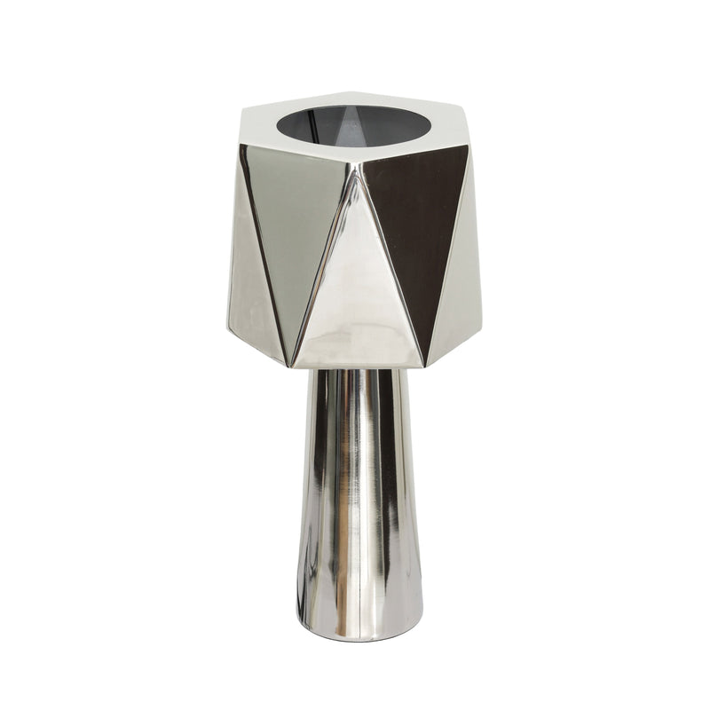 Polished Nickel Table Lamp