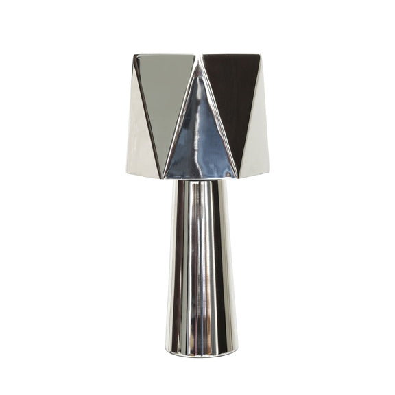 Polished Nickel Table Lamp