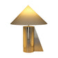 Geo Angled Chrome Table Lamp