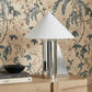 Geo Angled Chrome Table Lamp