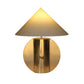Geo Semi-Circled Chrome Table Lamp