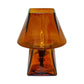 Luca Glass Mini Table Lamp - Smokey Brown