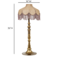 Buchanan Jute Fringed Scalloped Table Lamp
