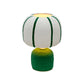 Margate Cotton Mache Table Lamp - Green