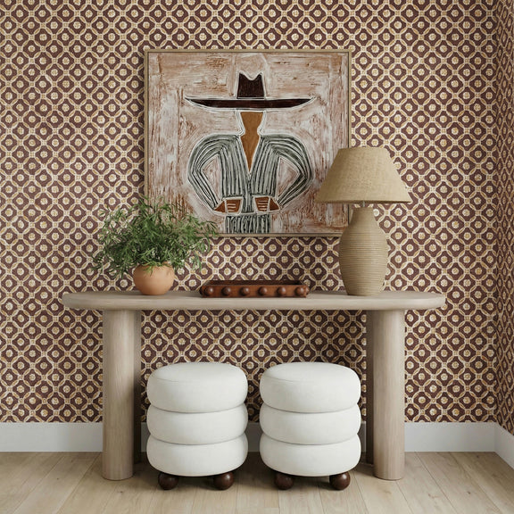 Tanga Natural Jute and Cotton Table Lamp