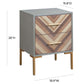 Quinn Grey Side Table