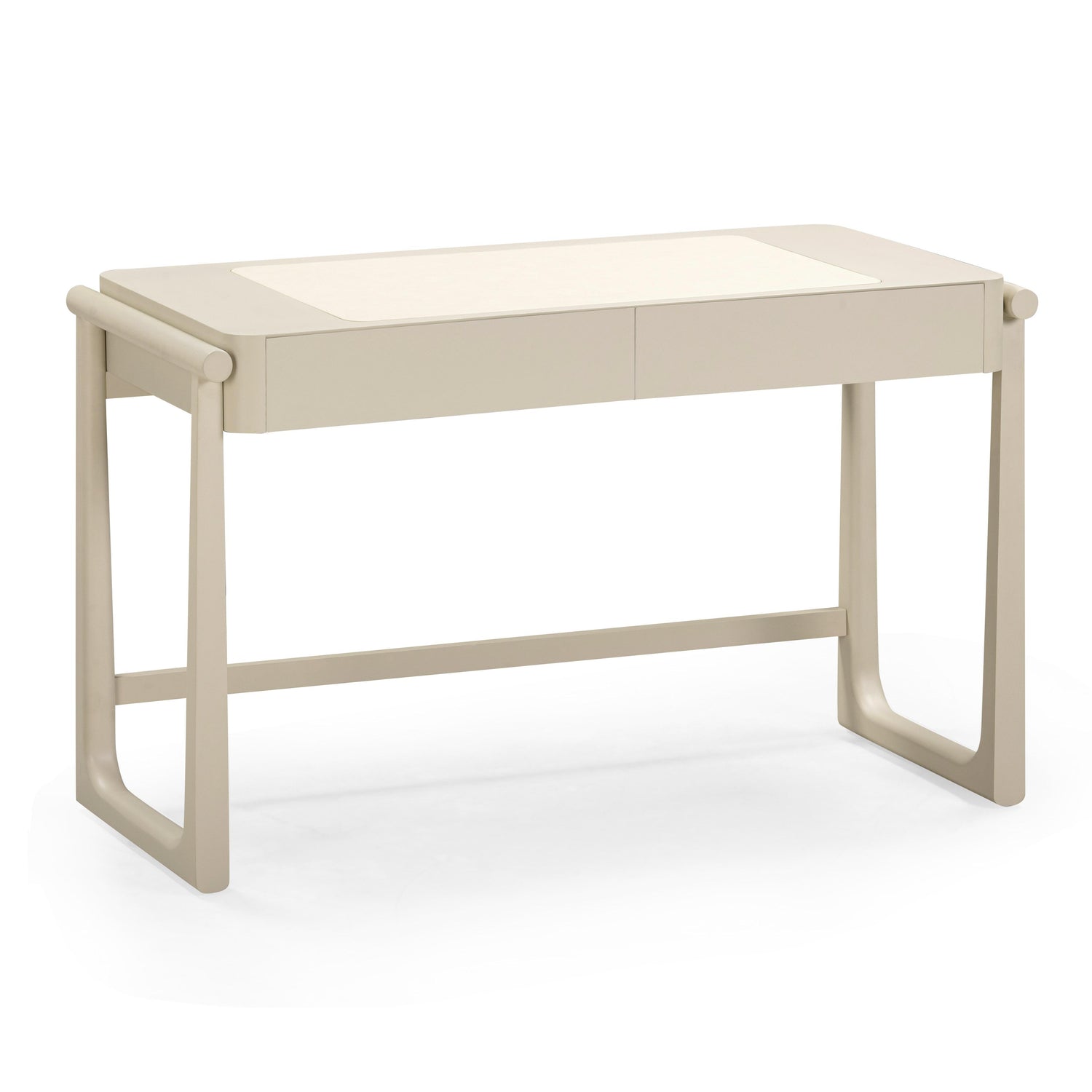 Alfalfa Taupe 2 Drawer Desk