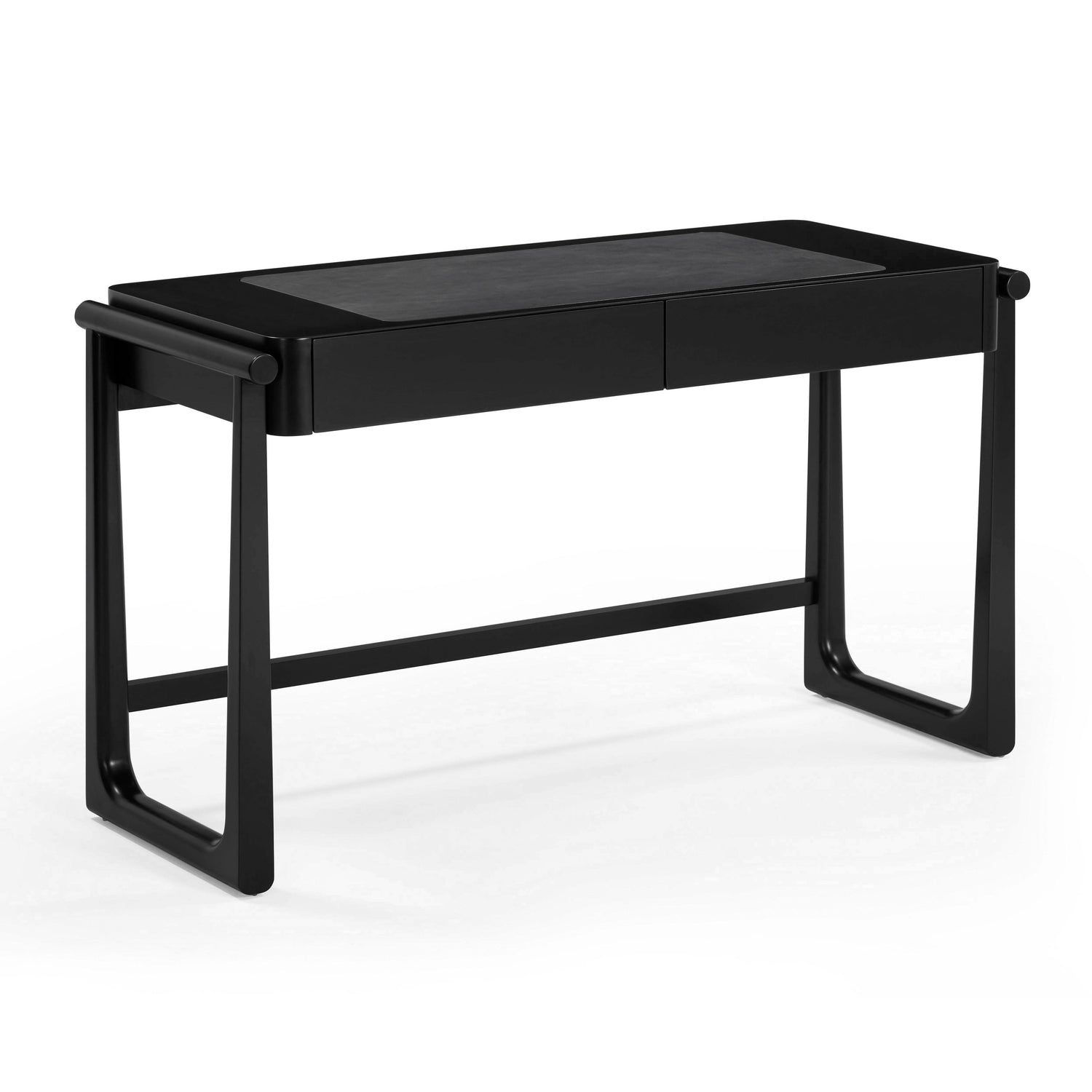 Alfalfa Black 2 Drawer Desk