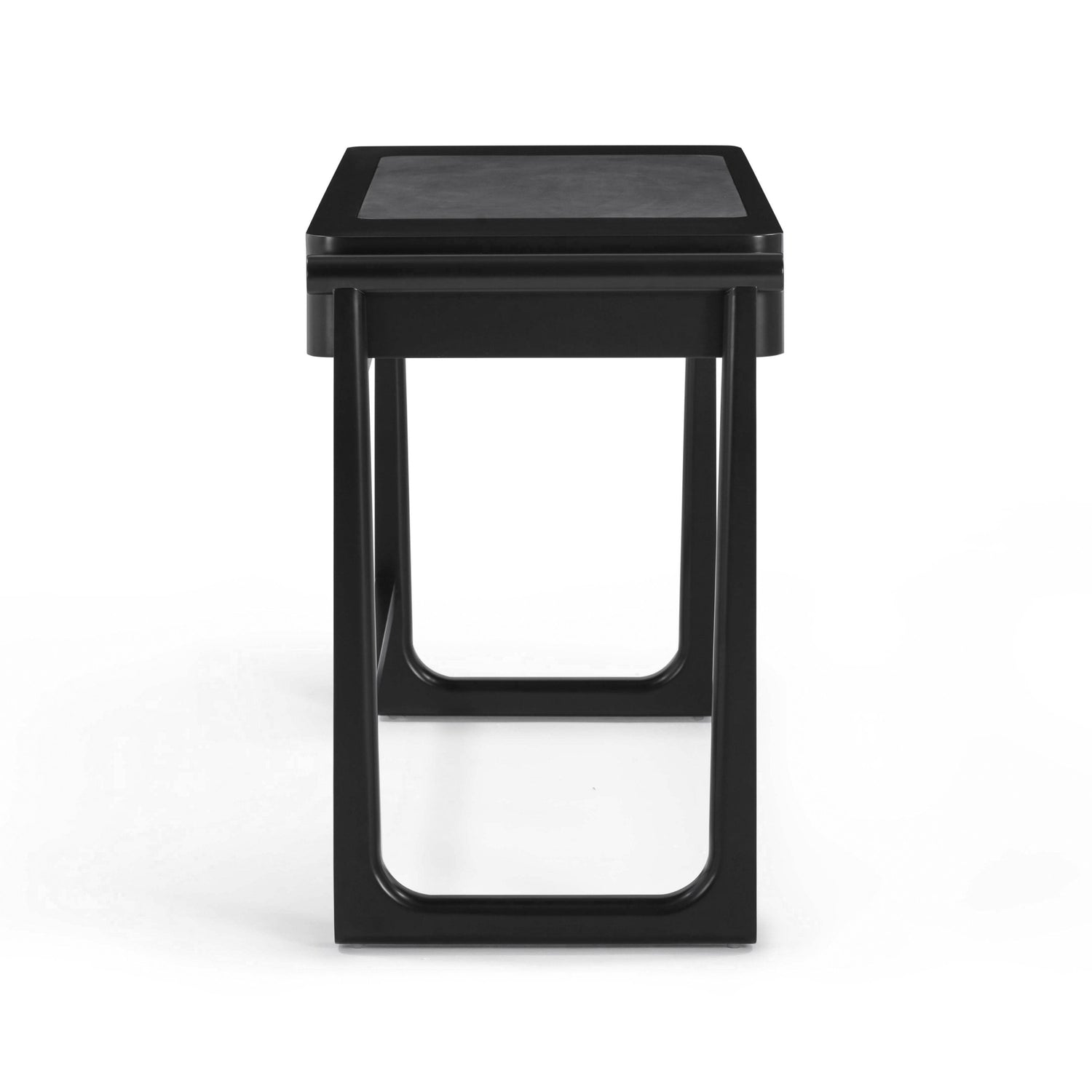 Alfalfa Black 2 Drawer Desk