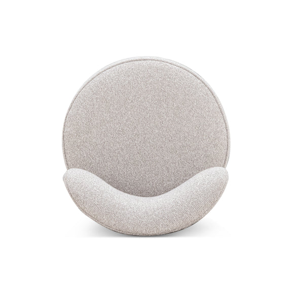 Amaya Grey Textured Performance Fabric Swivel Desk Chair