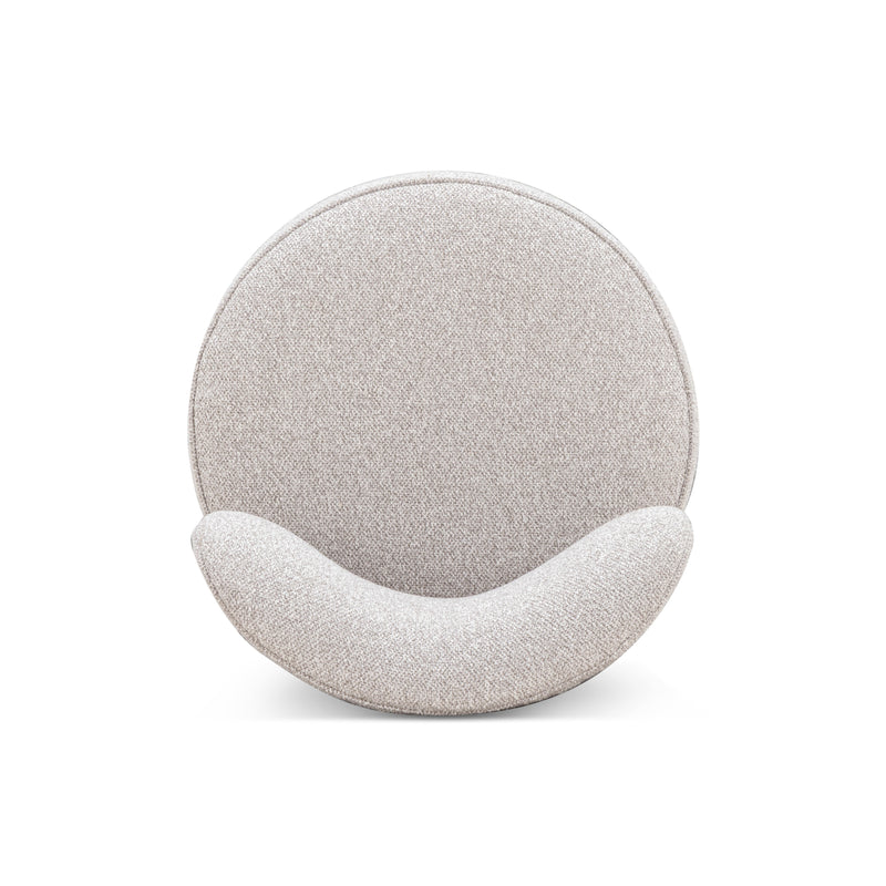 Amaya Grey Textured Performance Fabric Swivel Desk Chair