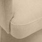 Kristen Taupe Upcycled Chenille Rolling Desk Chair