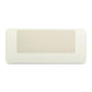 Sarah 55" Cream 2-Drawer Executive Work Desk