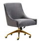 Beatrix Grey Office Swivel Chair