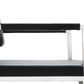 Director Black Performance Vegan Leather and Stainless Steel Counter Stool