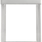 Denmark White Performance Vegan Leather and Stainless Steel Barstool - Set of 2