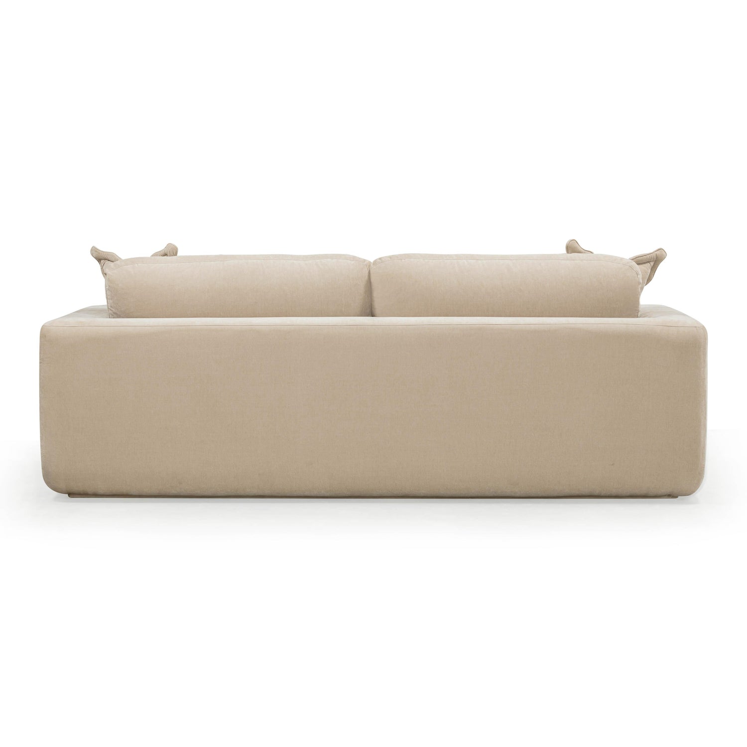 Miri Sand Upcycled Washed Velvet Sofa