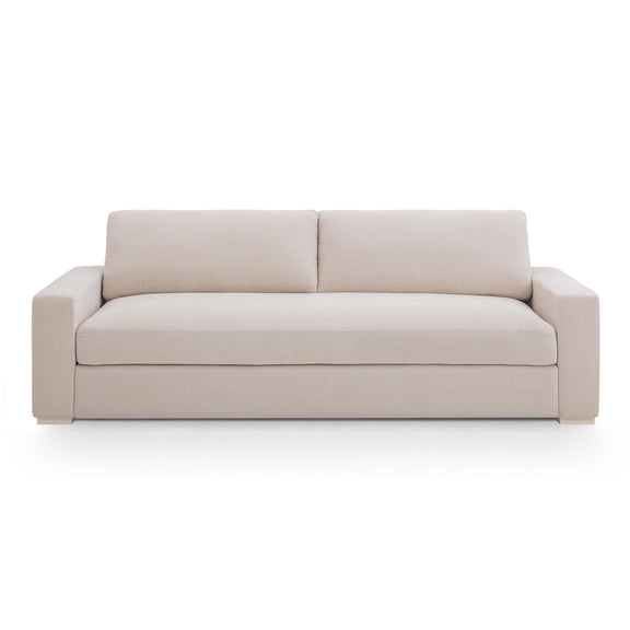Beckham 96" Performance Chenille Sofa - Cream