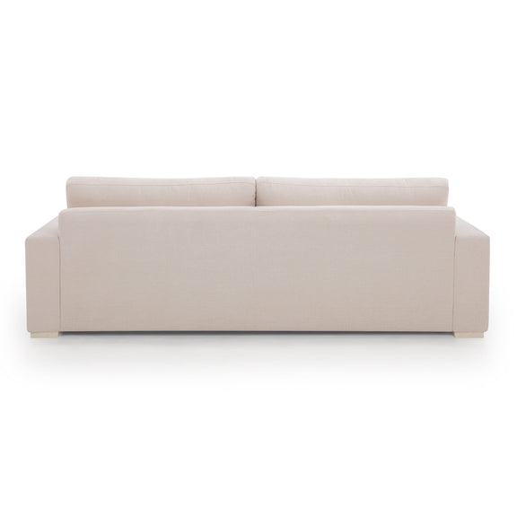 Beckham 96" Performance Chenille Sofa - Cream
