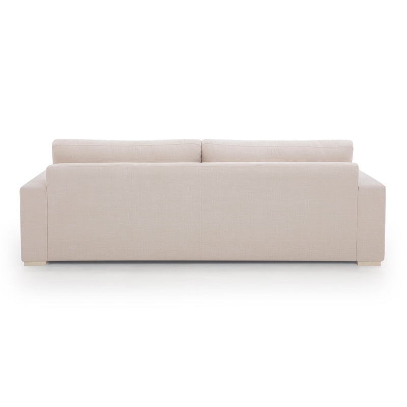 Beckham 96" Performance Chenille Sofa - Cream