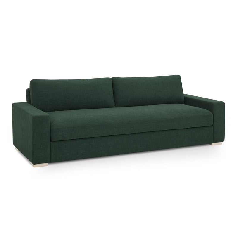Beckham 96" Performance Chenille Sofa - Green
