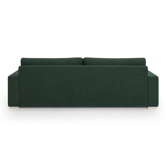 Beckham 96" Performance Chenille Sofa - Green