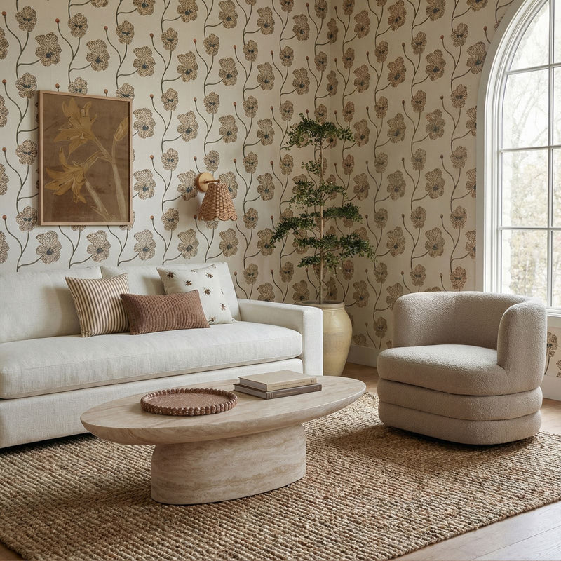 Beckham 96" Upcycled Performance Chenille Sofa - Cream