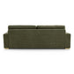 Beckham 96" Upcycled Performance Chenille Sofa - Olive Green