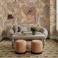 Jenny 78" Taupe Performance Faux Mohair Loveseat