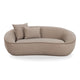 Jenny 78" Taupe Performance Faux Mohair Loveseat