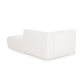 Tarra Cream Performance Chenille Modular Chaise - RAF
