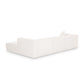 Tarra 3-Piece Cream Performance Chenille Modular Sectional - RAF