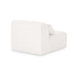 Tarra Cream Performance Chenille Modular Armless Chair