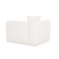 Tarra Cream Performance Chenille Modular Corner Chair - LAF