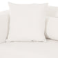 Tarra Cream Performance Chenille Modular Corner Chair - LAF