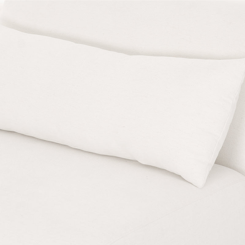 Tarra Cream Performance Chenille Modular Chaise - LAF