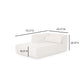 Tarra Cream Performance Chenille Modular Chaise - LAF