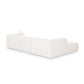 Tarra 3-Piece Cream Performance Chenille Modular Sectional - LAF