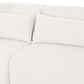 Tarra 3-Piece Cream Performance Chenille Modular Sectional - LAF