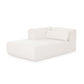 Tarra Cream Performance Chenille Modular Chaise - LAF