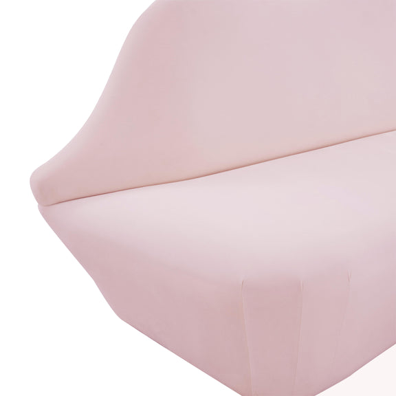 Lips Blush Velvet Settee
