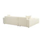 Olafur Cream Linen Sectional - LAF