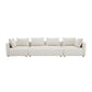 Hangover Cream Boucle 145 inch Long Sofa
