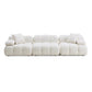 Calliope Cream Vegan Shearling Modular Sofa