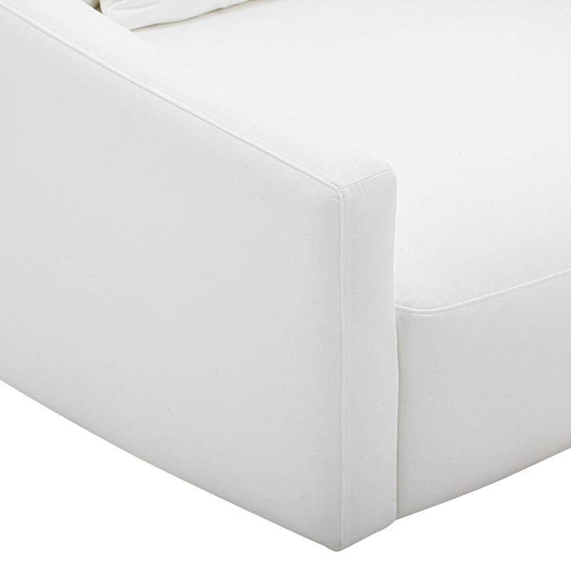 Hanim Cream Performance Fabric Daybed